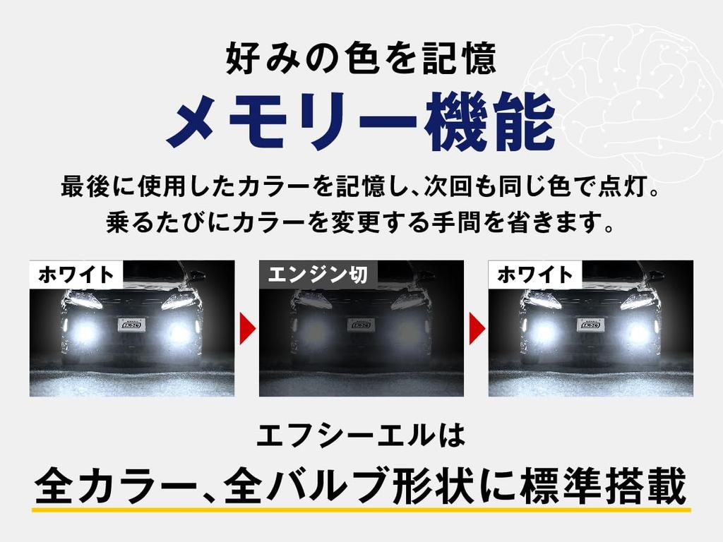 fcl. HB4 LED Fog Lamp, 2-Color Changing, White, Yellow, Road Transport Vehicle Act Compliant