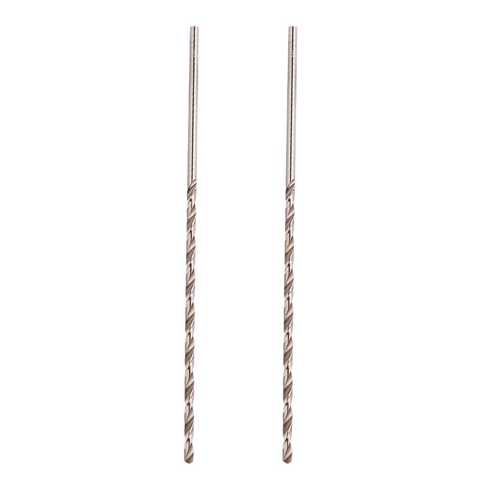 2pcs 3mm Diameter Auger Drill Bit HSS Material Extra Long Drill Bit For Woodworking