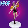 Kpop Охотники на демонов Суперзвезда Руми Стоячие фигурки ПВХ Модель Игрушки Настольная комнатная Декорация Украшение Аксессуары Игрушка Подарки на день рождения