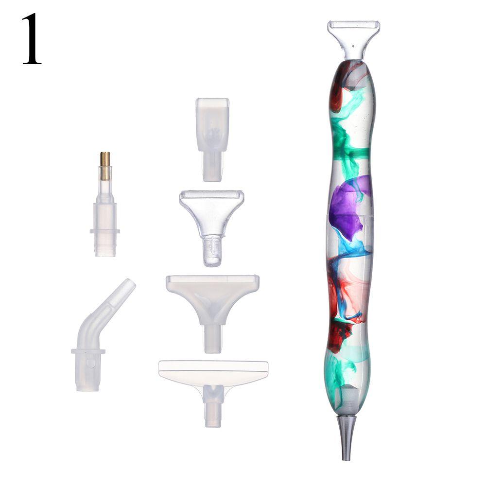 Cross Stitch Alloy Replacement Pen Heads Point Drill Pen Resin Diamond Painting Pen Resin Pen