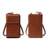 Women's Mobile Phone Bag Crossbody Wallet with Long Strap Small Shoulder Bag with Multiple Compartments for Daily Outings Travel Streets