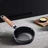 11/13 см чугунная мини-сковорода для яиц с носиком для заливки, маленькая кастрюля для молока, горшок для плавления масла, газовая плита, индукционная плита, универсальная