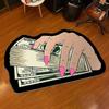 Unique Dollar Floor Mat: Creative Shaped Carpet for Living Rooms, Bedrooms, Bedsides, and Porches