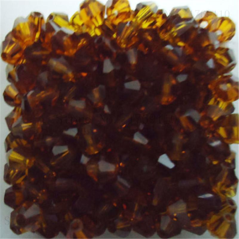 Isywaka Sale U Pick Color 3mm 4mm 6mm 8mm Bicone Austria Crystal Bead Charm Glass Bead Loose Spacer Bead for DIY Jewelry Making