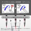 Pentel Art Brush Color Brush Pen Set 6-Color XGFLP-LM6STA