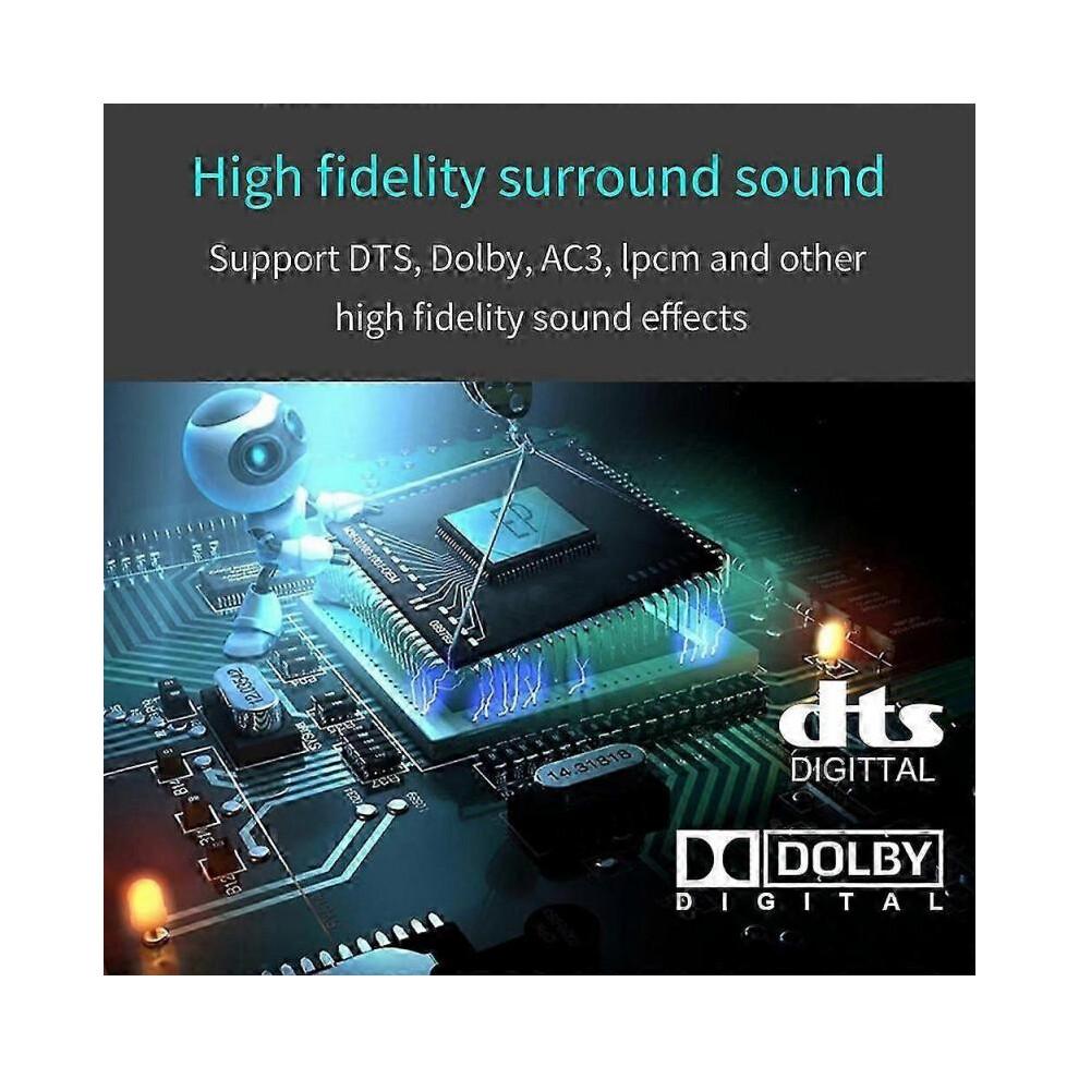 HDMI Audio Extractor HDCP CEC + Optical TOSLINK SPDIF + 3.5mm RCA Audio Converter 4K x 2K 3D HDMI Au