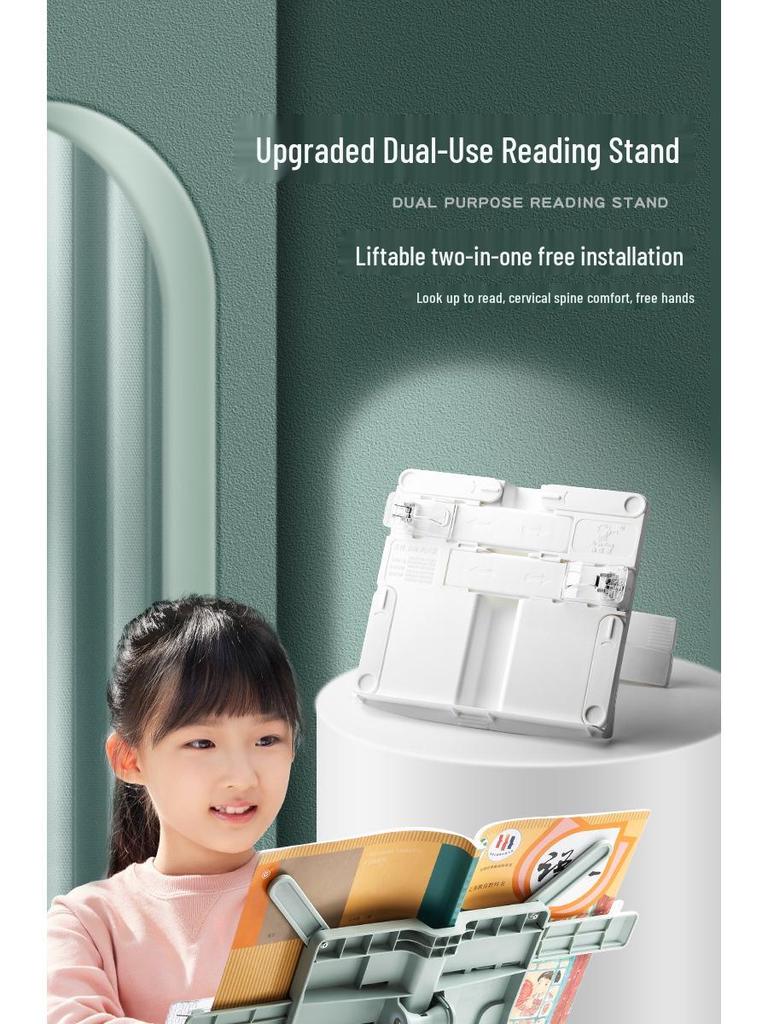 Adjustable Multifunctional Reading Stand & Bookshelf for Students
