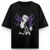 Аниме Jujutsu Kaisen Рёмен Сукуна Печать Хлопковая Футболка Мужская и Женская Мода Харадзюку Свободная Летняя Аниме Периферийная Одежда