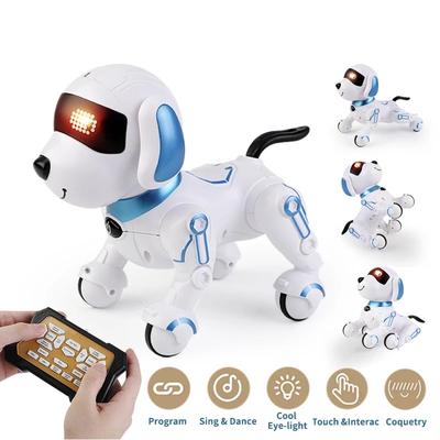 RC робот электронные игрушки для собак-трюков голосовое управление программируемое сенсорное управление с музыкальной песней для детей подарки