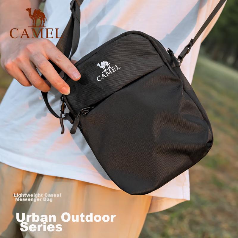 CAMEL Travel Bag, Outdoor Sport Shoulder Bag Crossbody Bag, Fitness Small Bag, Casual Messenger Bag