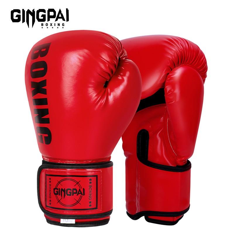 Professional Boxing Gloves Adults Kids Training Punching Bag MMA Muay Thai Sparring PU Leather 6oz-14oz