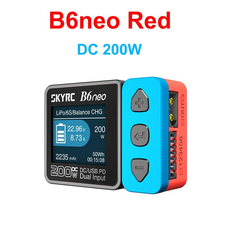SkyRC B6neo+ DC 240W PD 126W Smart Charger Battery Balance Charger SK-100211 B6 neo+ B6NEO Compact Charger Discharger For LiPo