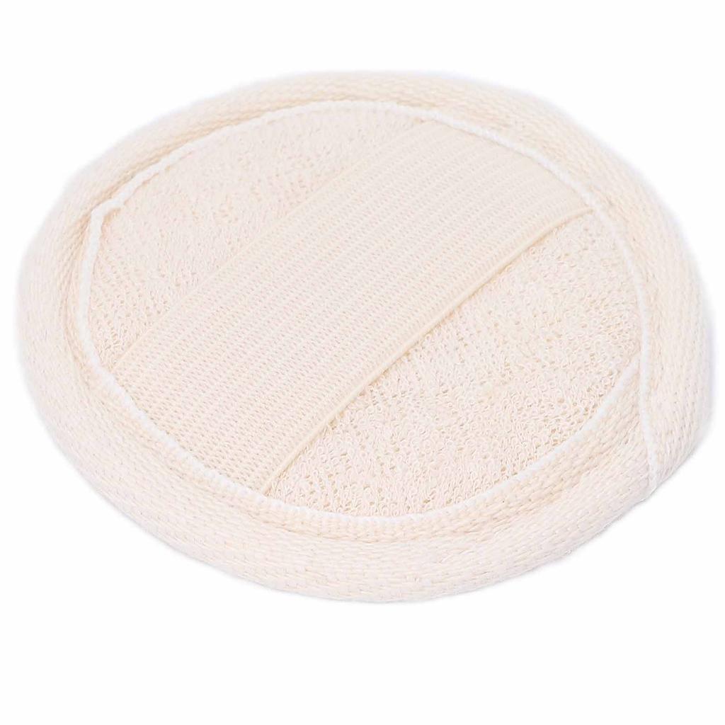 Отшелушивающая мочалка для лица и тела для мужчин и женщин, мочалка-губка для душа и ванны, белая