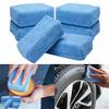 5X Car Microfiber Applicators Sponges Cloths Microfibre Hand Wax Polishing Pad