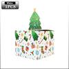 10PCS New Christmas Gift Father Christmas Elk Christmas Tree Pattern Money Draw Surprise Box Festive Small Gifts Party Supplies