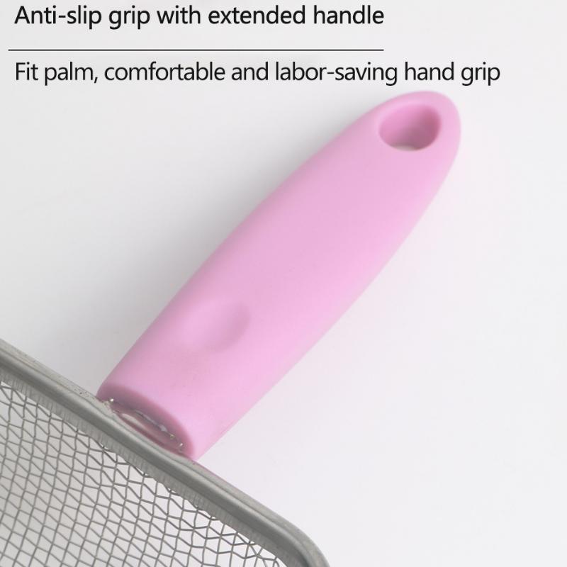 Лопата для мусора для домашних животных, металлическая лопата из нержавеющей стали с длинной ручкой, фильтр для мусора, совок для мусора, песка, инструмент для чистки домашних животных, принадлежности для кошек