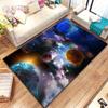 3D Moonlight Unicorn Print Rug Galaxy Planet Living Room Bedroom Sofa Décor Rug Door Mat Kitchen Non-Slip Floor Mat Picnic Camp