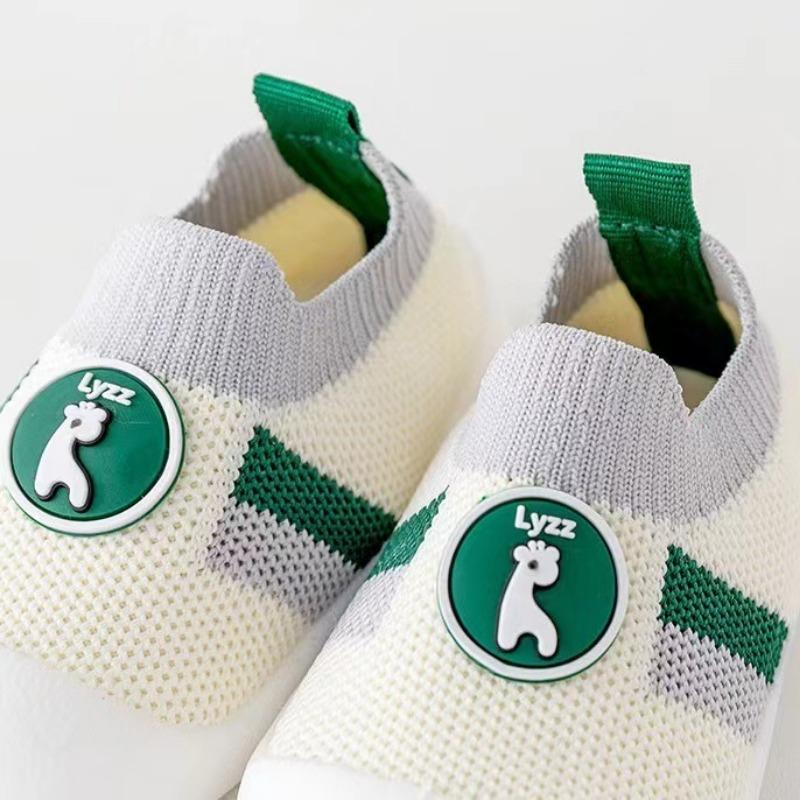 Детская обувь для малышей весна и осень мягкая подошва нескользящая детская обувь сетчатая дышащая анти-пятка детская обувь