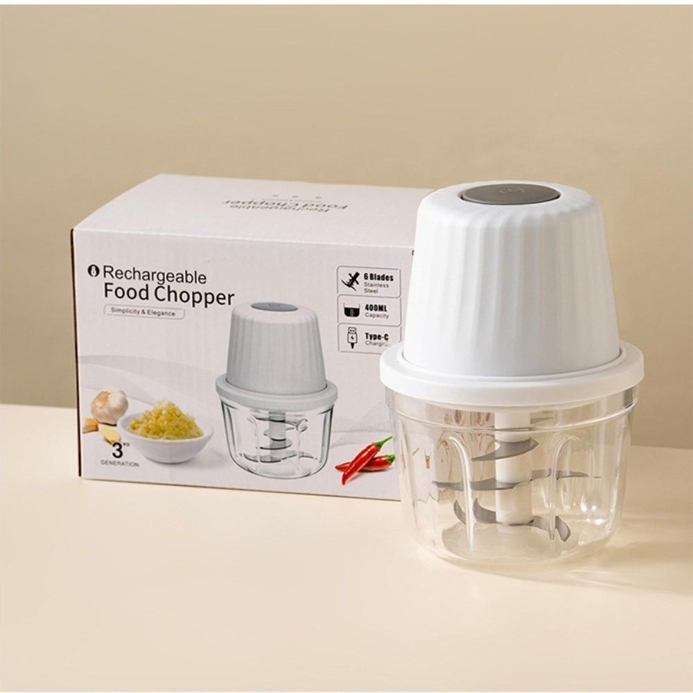 Мощный мотор Электрический блендер-миксер 400 мл Измельчитель продуктов Мясорубка Кухонные гаджеты