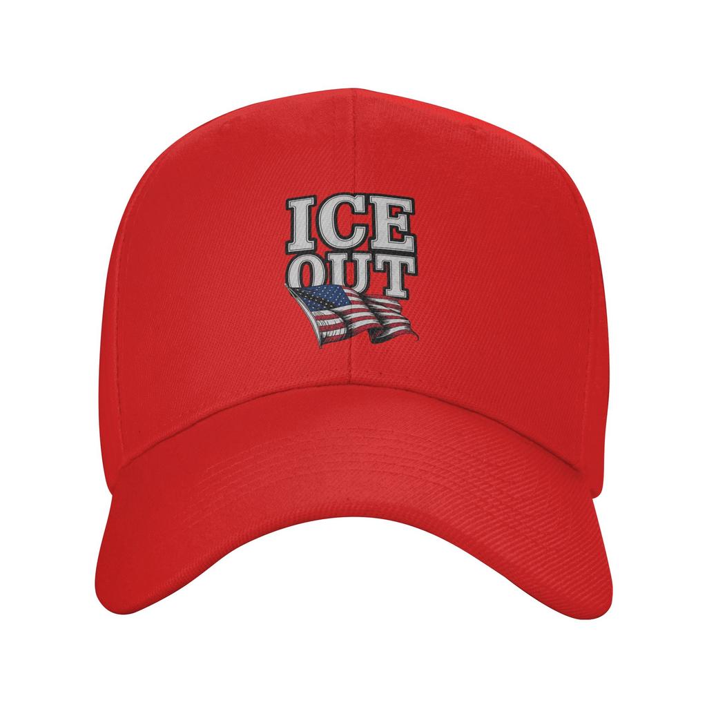 ice Out Anti Ice Minneapolis Abolish Ice Baseball Caps Merchandise Fashion Sun Caps For Unisex Women Golf Headewear