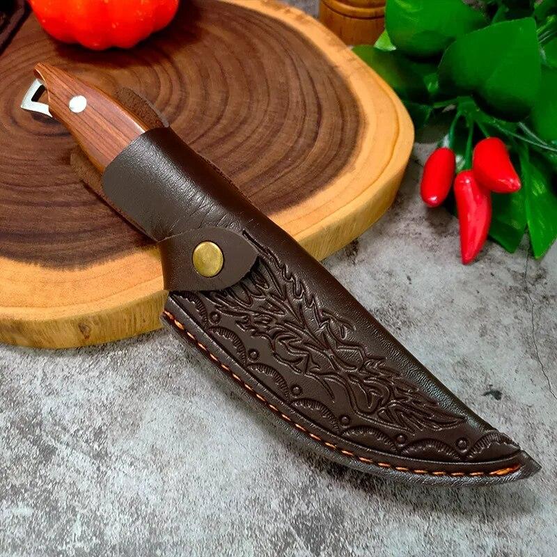 Stainless Steel Kitchen Boning Knife Fishing Knife Meat Cleaver Vegetable Slicing Knife Sharp Butcher Knife Tools