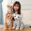 Simulation Snow Leopard Doll Plush Toy Little Leopard Leopard Doll Children's Soothing Pillow Ragdoll Home Ornament