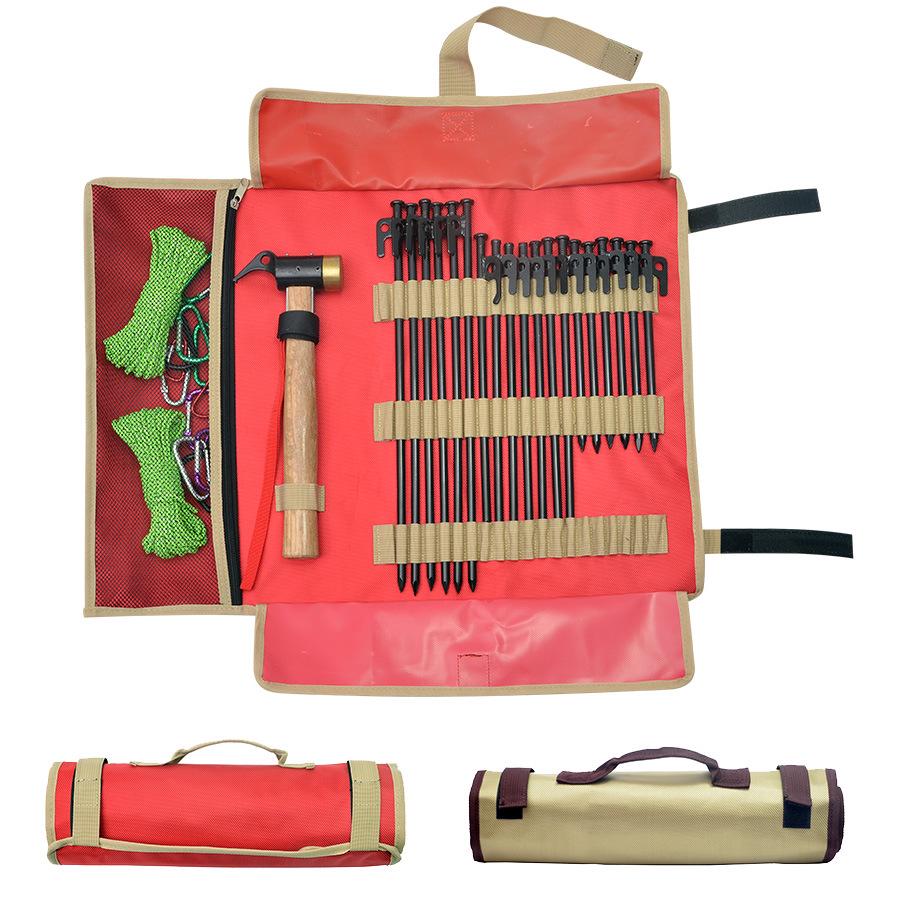 Large Outdoor Camping Tool Bag for Tent Canopy and Hammer Storage
