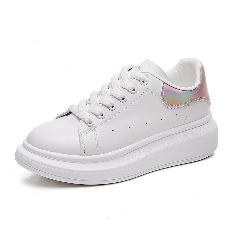 Модные дизайнерские женские мужские теннисные спортивные беговые повседневные вулканизированные скейтбордные платформы белые туфли для мальчиков и девочек кроссовки для ходьбы обувь