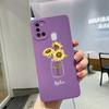 Чехол для Samsung Galaxy A21s Фиолетовый Лавандовый Цветок Защита Камеры Мягкий Чехол для Телефона Для Samsung A21s 6.5" SM-A217F A 21 s Чехол