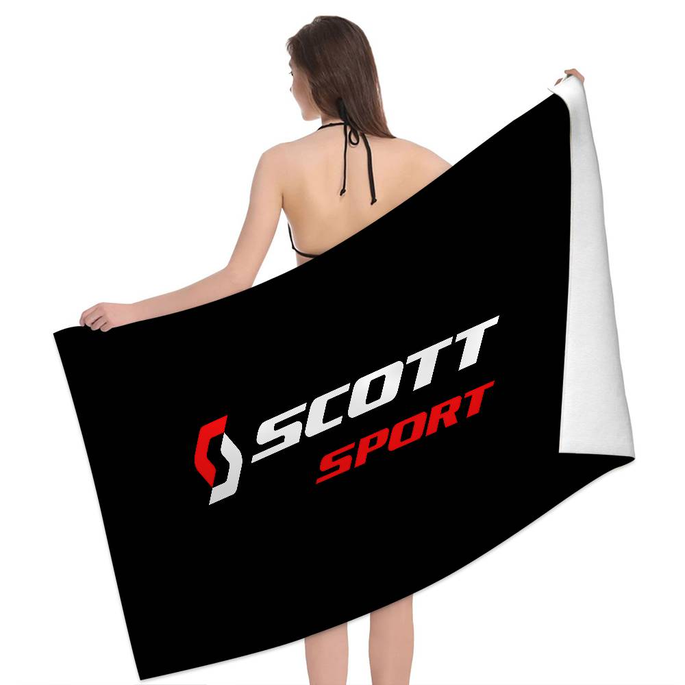 S-ScottS Велосипедный Логотип Пляжное Полотенце Цветные Банные Полотенца Для Девочки Микрофибра Быстросохнущее Без Песка Пляж Йога Спа Спортзал Бассейн