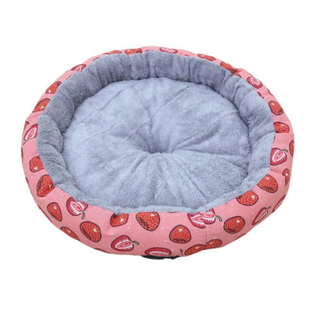 Корзины для сна с рисунком из мультфильма «Кошка», холщовое/бархатное гнездо для собак, хлопковое гнездо для щенков