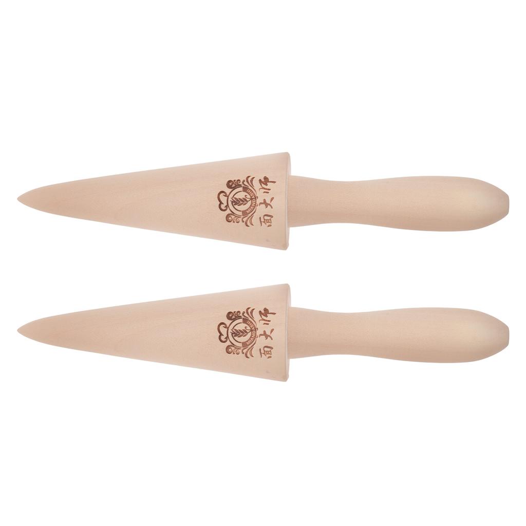 2 Pcs Cream Horn Forms Cone Mold Creami Waffle Cones Maker Home Wood Buttercream