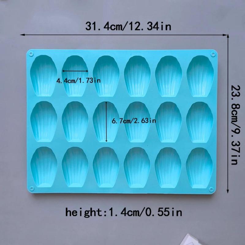 Силиконовая форма для торта в форме ракушки, шоколадное печенье, бисквит, инструменты для выпечки из силикона ручной работы