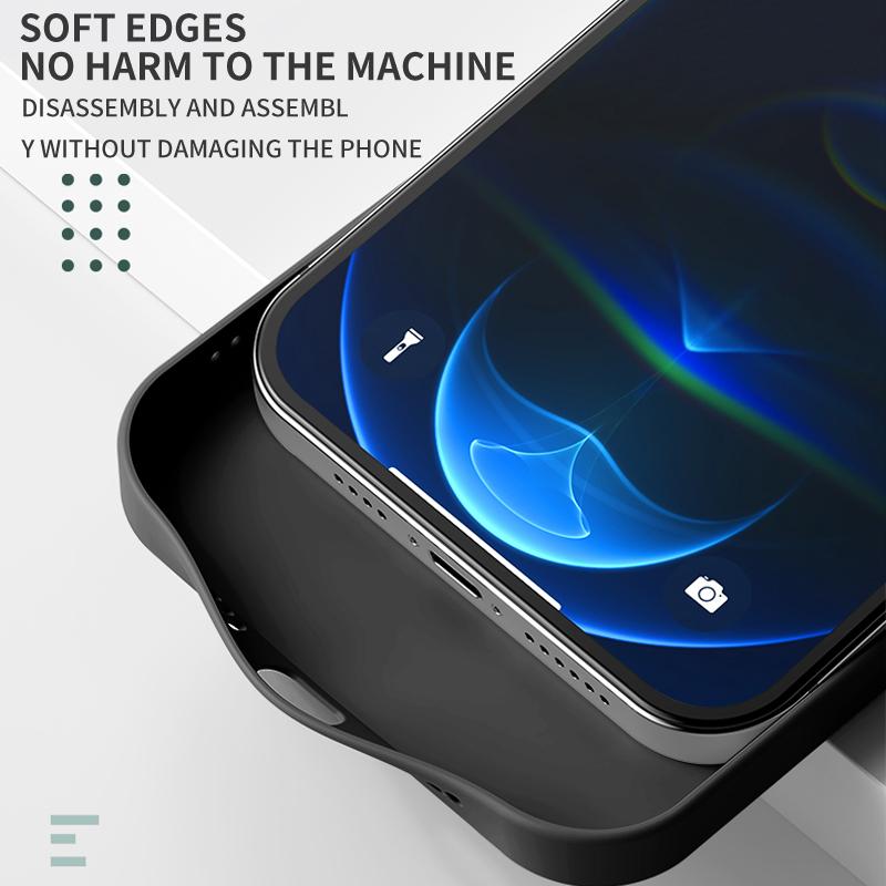 Закаленный стеклянный корпус Walking in the Ocean Printed Защитный чехол TPU Мягкий чехол Shell для iPhone Samsung