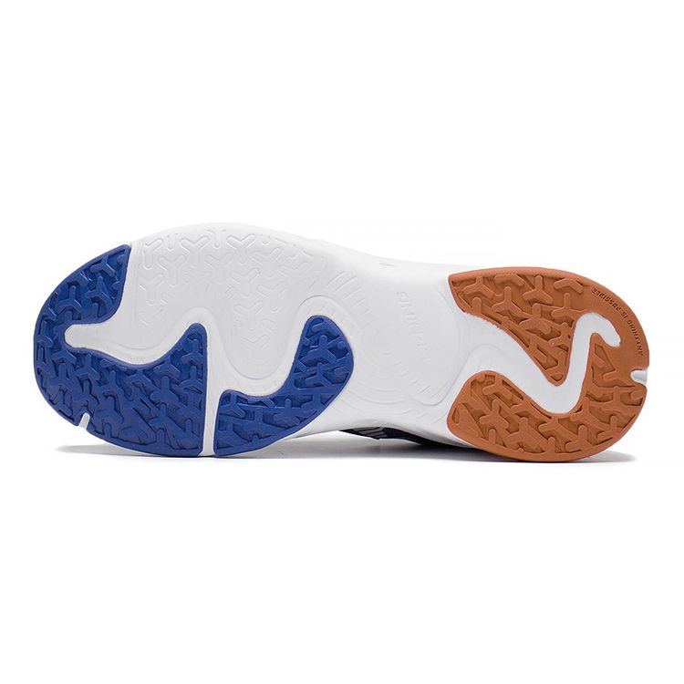 Li Ning Dark Night Elf 2.0 Durable Sports Casual Shoes Kids Sneakers White Blue YKCS120-5