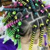 Набор из 20 шт. Бигуди без нагрева Разноцветные Спиральные Инструменты для укладки волос Случайные бигуди для холодной завивки Подходят для парикмахерских