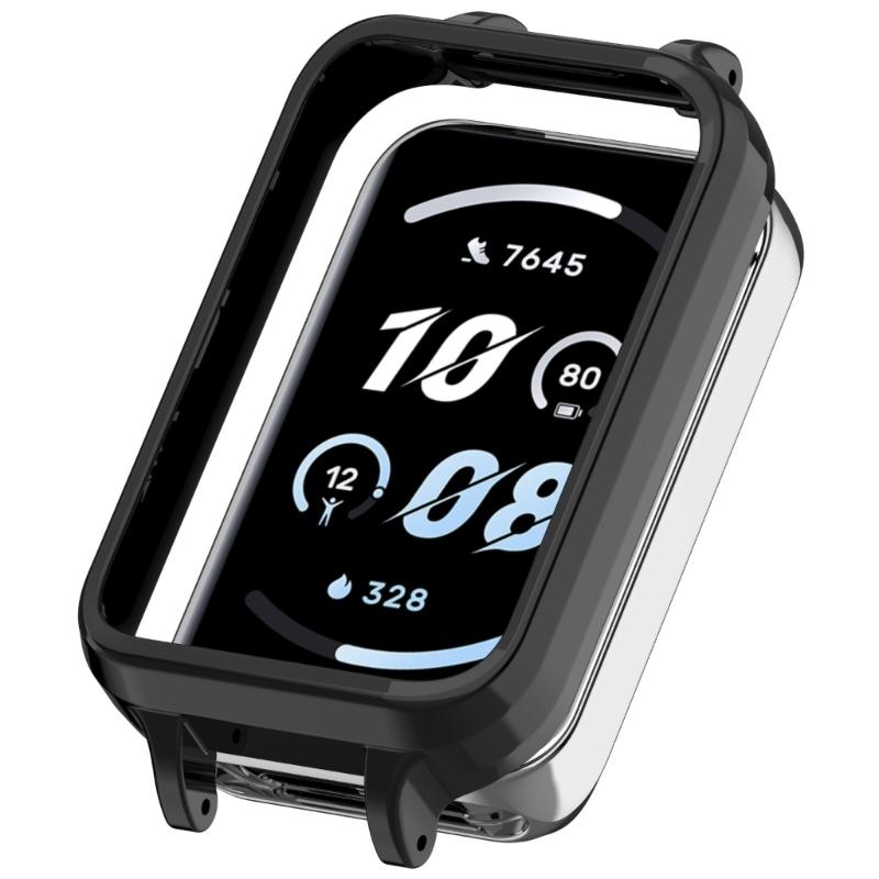 Smartwatch Protector Cover 12mm Belt Connector for Band 10 Frame Bumper Cover Shell Scratch Resistant Housing