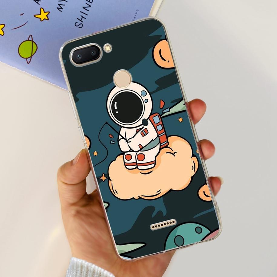 For Cover Xiaomi Redmi 6 Phone Case Fashion Marble Butterfly Soft Silicone Back Cover For Xiomi Redmi 6 6A Redmi6 Redmi6a Fundas