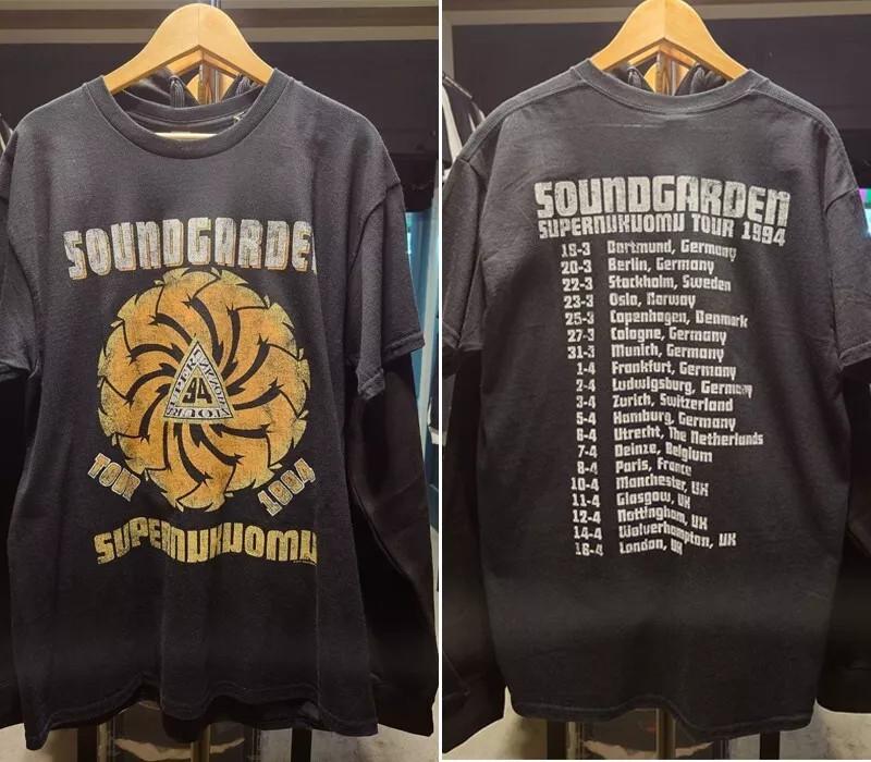 Soundgarden Superunknown Tour 94 2 sided T Shirt Full Size S-5XL
