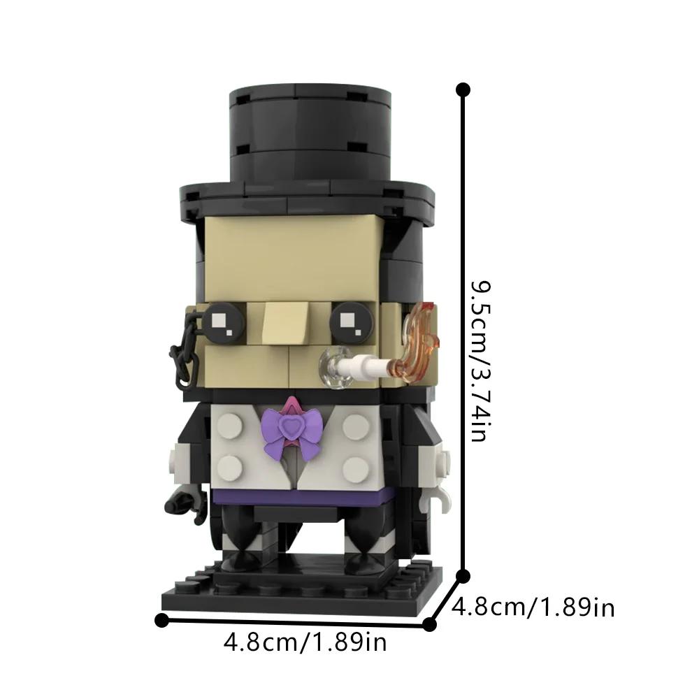 MOC-169117 Пингвин Освальд Честерфилд Кобблпот Brickheadz Строительные блоки