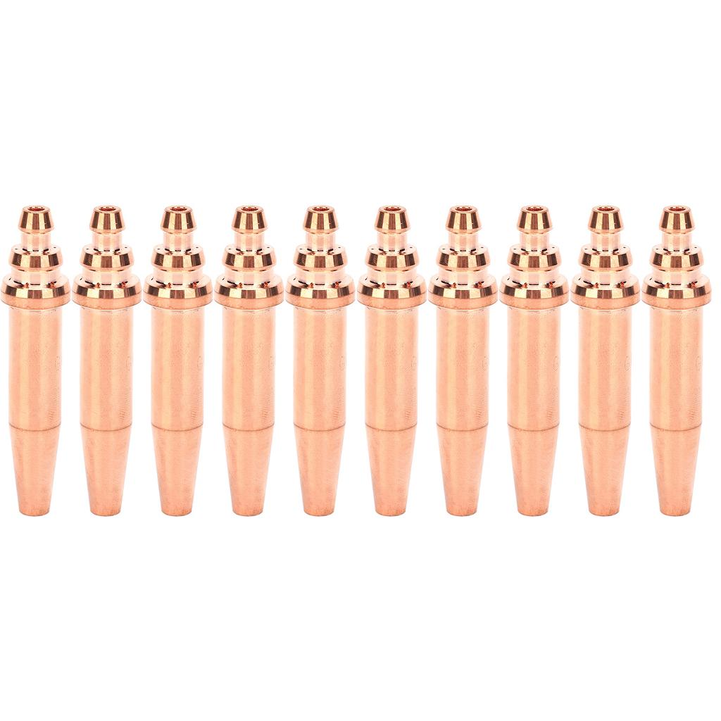 10 шт. сменных сопел для резки пропаном, наконечник газовой горелки 30~50 мм