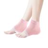 1Pair Practical Long Lifespan Mini Foot Protector Socks Heel Gel Spa Anti Dry Cracked Tools for Daily Wear