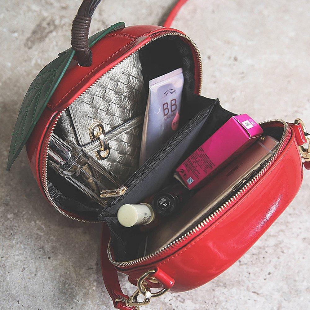 UnnFiko Apple Unique and Sexy Crossbody Bag for Mini Cellphone Bag with Small Organizer and Phone Shoulder Bag Women's Bag, Outings, Waterproof, Cute,