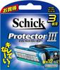Schick Protector Три сменных лезвия 3 лезвия 12 шт. Бритвенная бритва