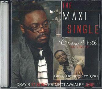 CD DRAY HILL - Glory Belongs To You NONE NOT ON LABEL Japan Jazz Used