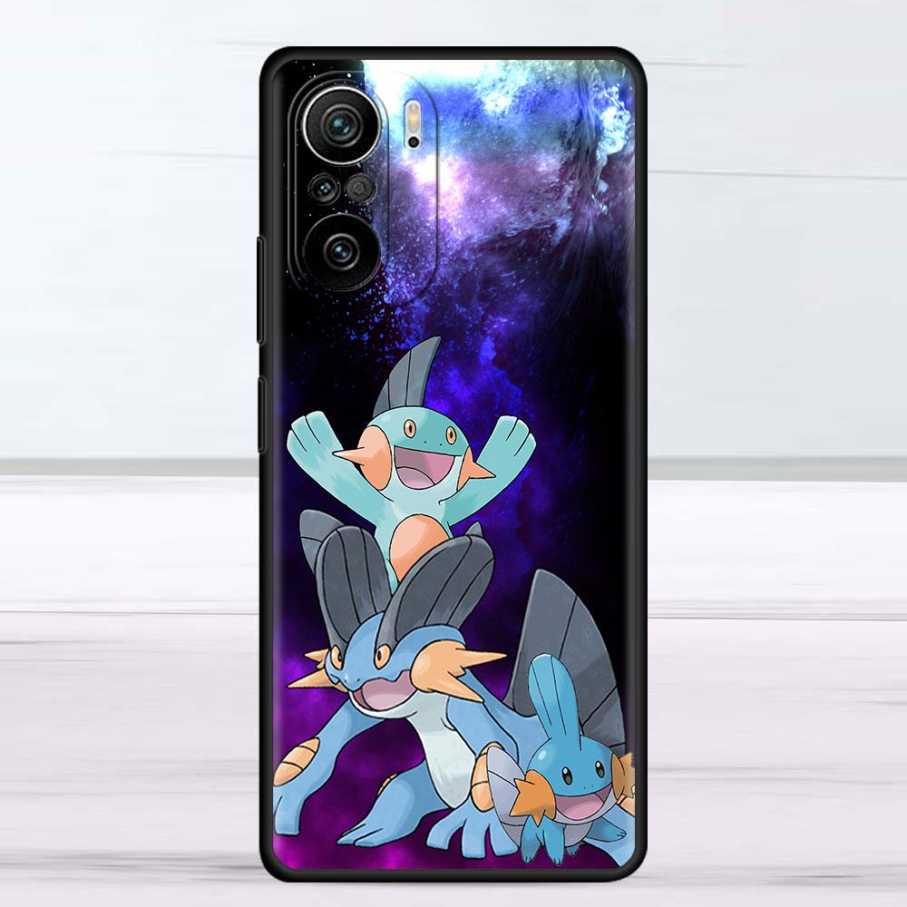 Чехол с милым изображением Покемона Пикачу для Xiaomi Redmi Note 111 9S 10 9 8 7 9A 9C 9i K40 8T 10C 9T K50, силиконовый чехол для телефона