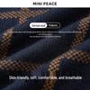 MINIPEACE Мальчиковый жаккардовый вязаный свитер с воротником-стойкой