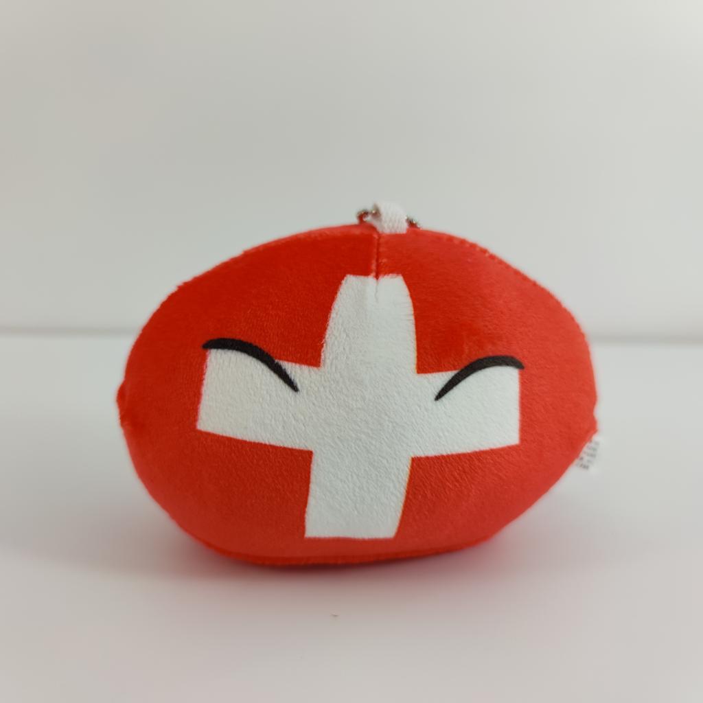 10cm Polandball Mini Plush Toy Kazakhstan Israel Palestine Iraq Egypt Countryball Anime Peripheral Gifts