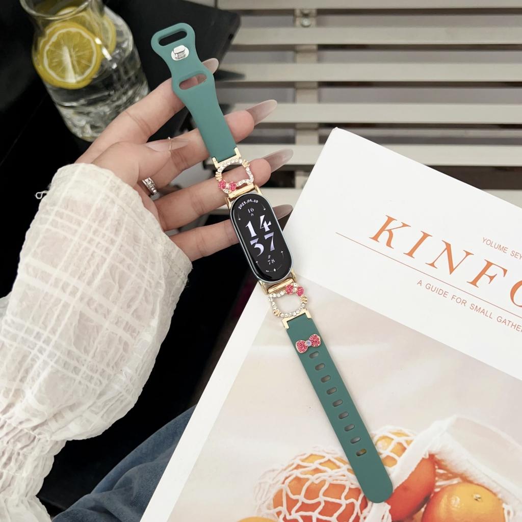 Ремешок для Mi Band 9 8 8pro 9 pro Global Smart Bracelet Pulseira для Xiaomi Mi Band 8 NFC Аксессуары для браслетов Redmi Band 4 5 Band