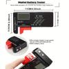 Battery Testers Universal Digital Battery Tester For AAA AA C D 9V 1.5V 3.7V Small Button Cell Battery Tester Volt Checker For All Household